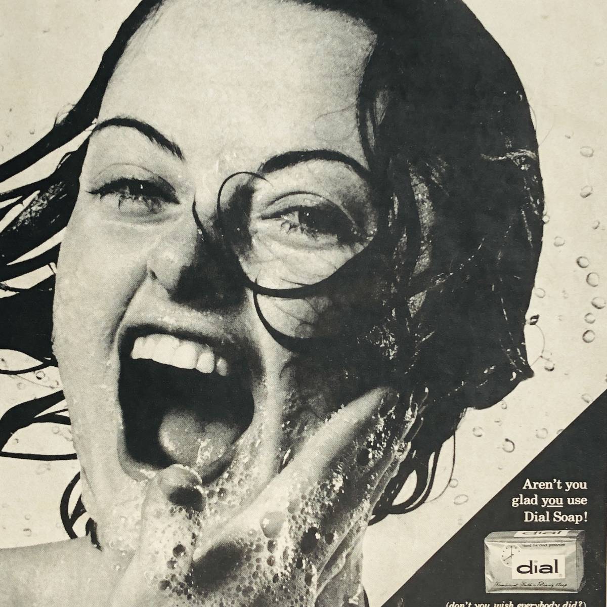 『 ダイアル ソープ 』ビンテージ広告　1960年代　当時物　Ｂ4　フレーム付 LIFE 雑誌 広告 ポスター 額付 アンティーク Dial Soap_画像2