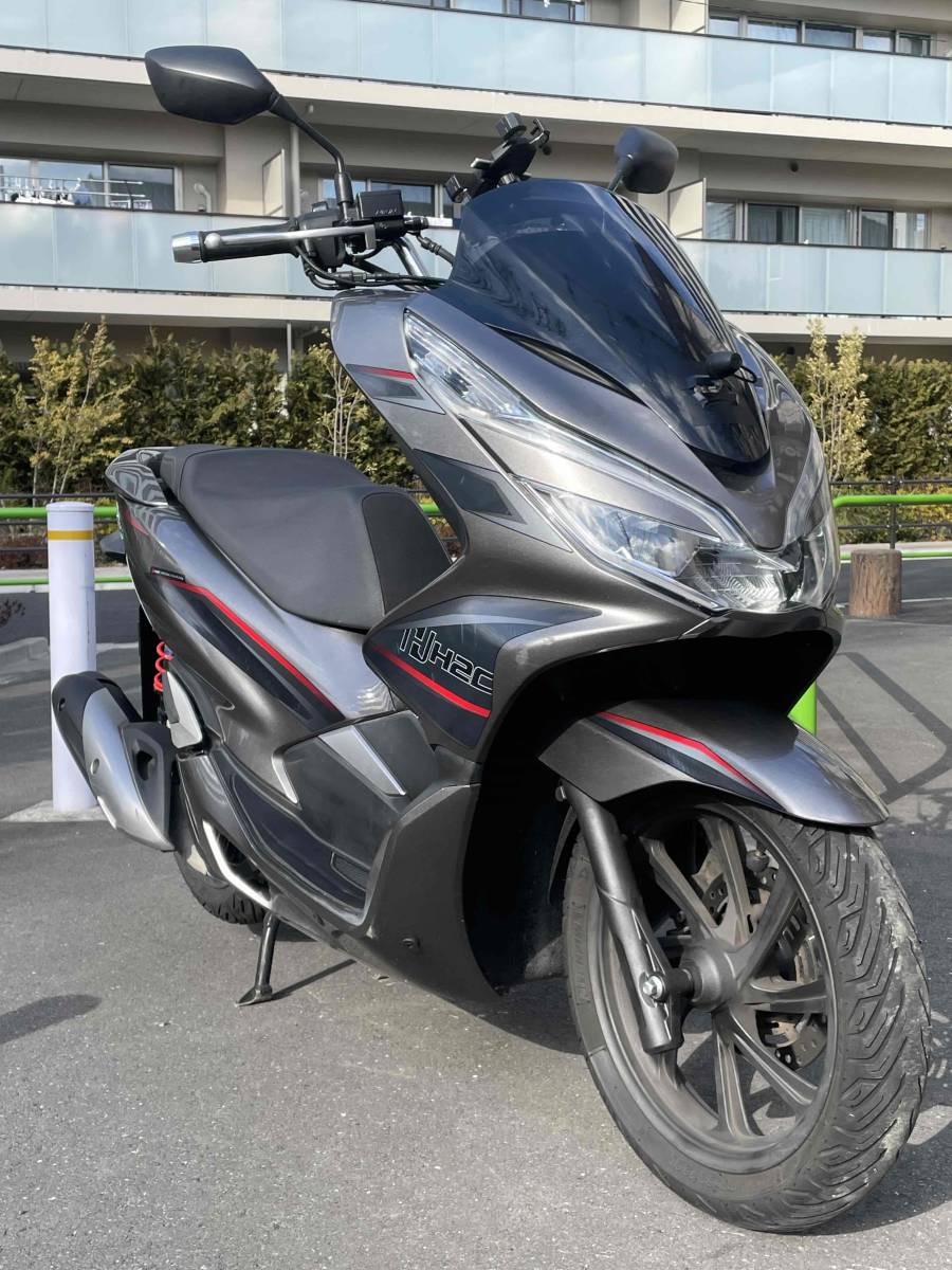 ★引取り限定 東京都上井草から PCX 125 JF81 2020年式 ブライトブロンズメタリック ドラレコ ヒートグリップ ダウンサス付の画像1