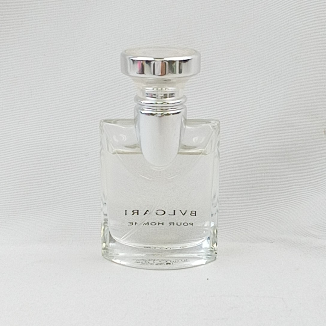 B 73 # 【 30ml ほぼ満タン 】 BVLGARI POUR HOMME ブルガリ プールオム EDT オードトワレ SP スプレー 香水 フレグランス_画像2