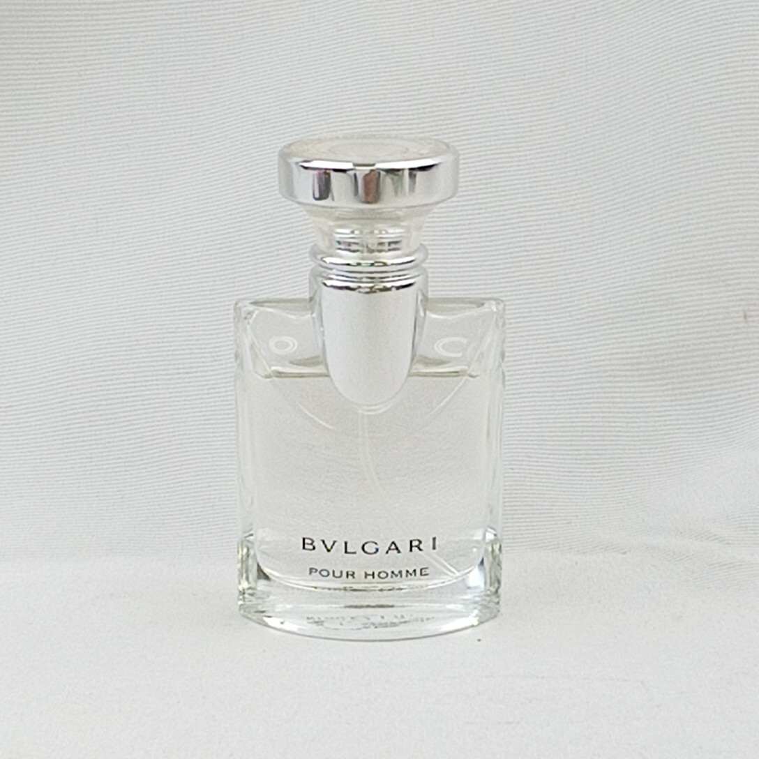 B 73 # 【 30ml ほぼ満タン 】 BVLGARI POUR HOMME ブルガリ プールオム EDT オードトワレ SP スプレー 香水 フレグランス_画像1