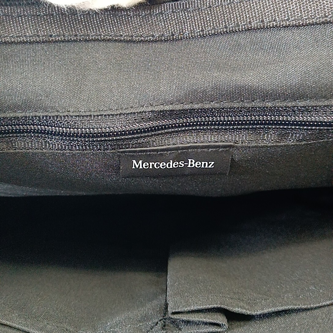 E ×【商品ランク:B】メルセデスベンツ Mercedes Benz ロゴデザイン 刺繍 キャンバス セミショルダー 肩掛け トートバッグ 男女兼用鞄