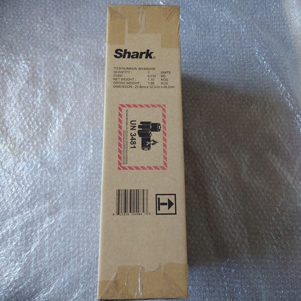 1円スタート　未使用　Shark WV400JRR 充電式ハンディクリーナー　EVOPOWER EX ローズレッド_画像1
