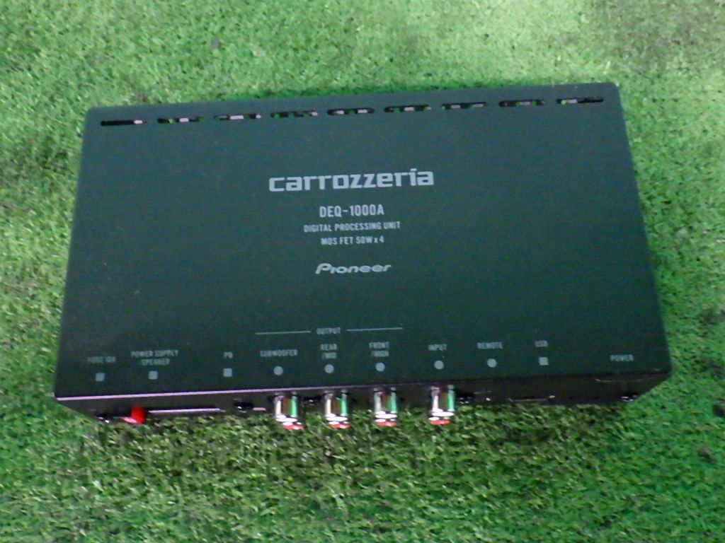 DEQ-1000A carrozzeria デジタルプロセッシングユニット カロッツェリア プロセッサー_画像2