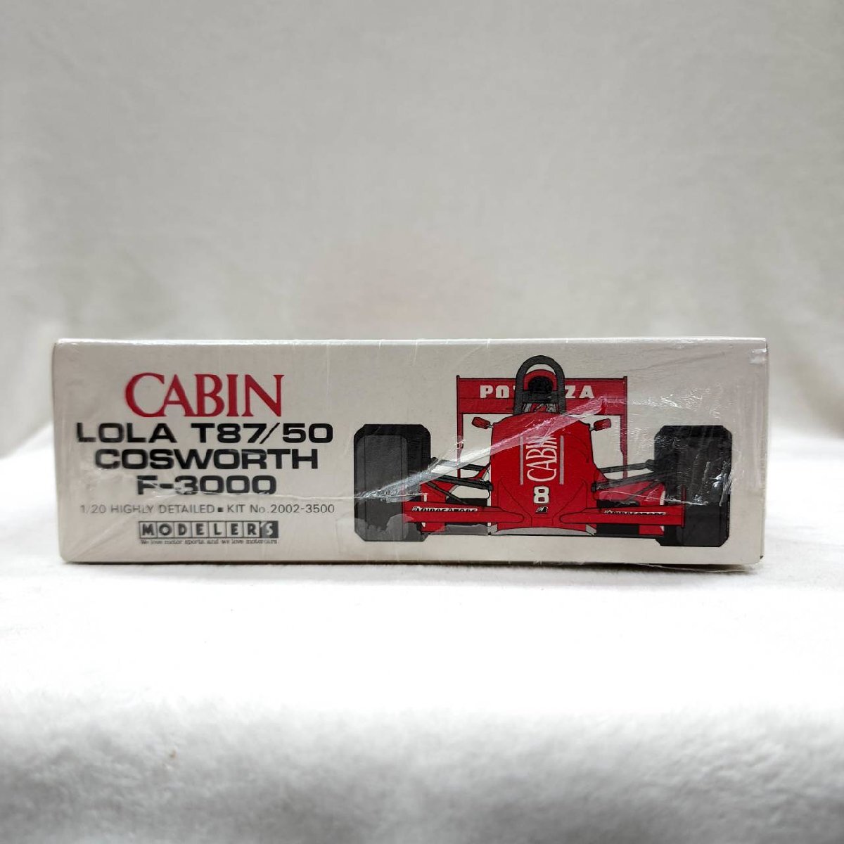 未開封 モデラーズ 1/20 CABIN キャビン LOLA ローラ T87/50 COSWORTH コスワース F3000 プラモデル レーシングカーの画像4