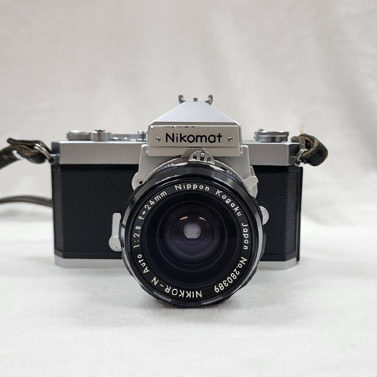 Nikon ニコン Nikomat FT ニコマート NIKKOR-N 24mm F2.8 シャッター〇 一眼レフ フィルムカメラの画像1