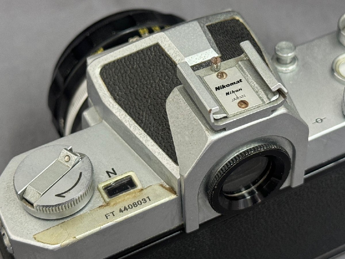 Nikomat FT ニコン 一眼レフ フィルム カメラ レンズ Nikkor-H・C 50mm f2 Nikon レトロ_画像8