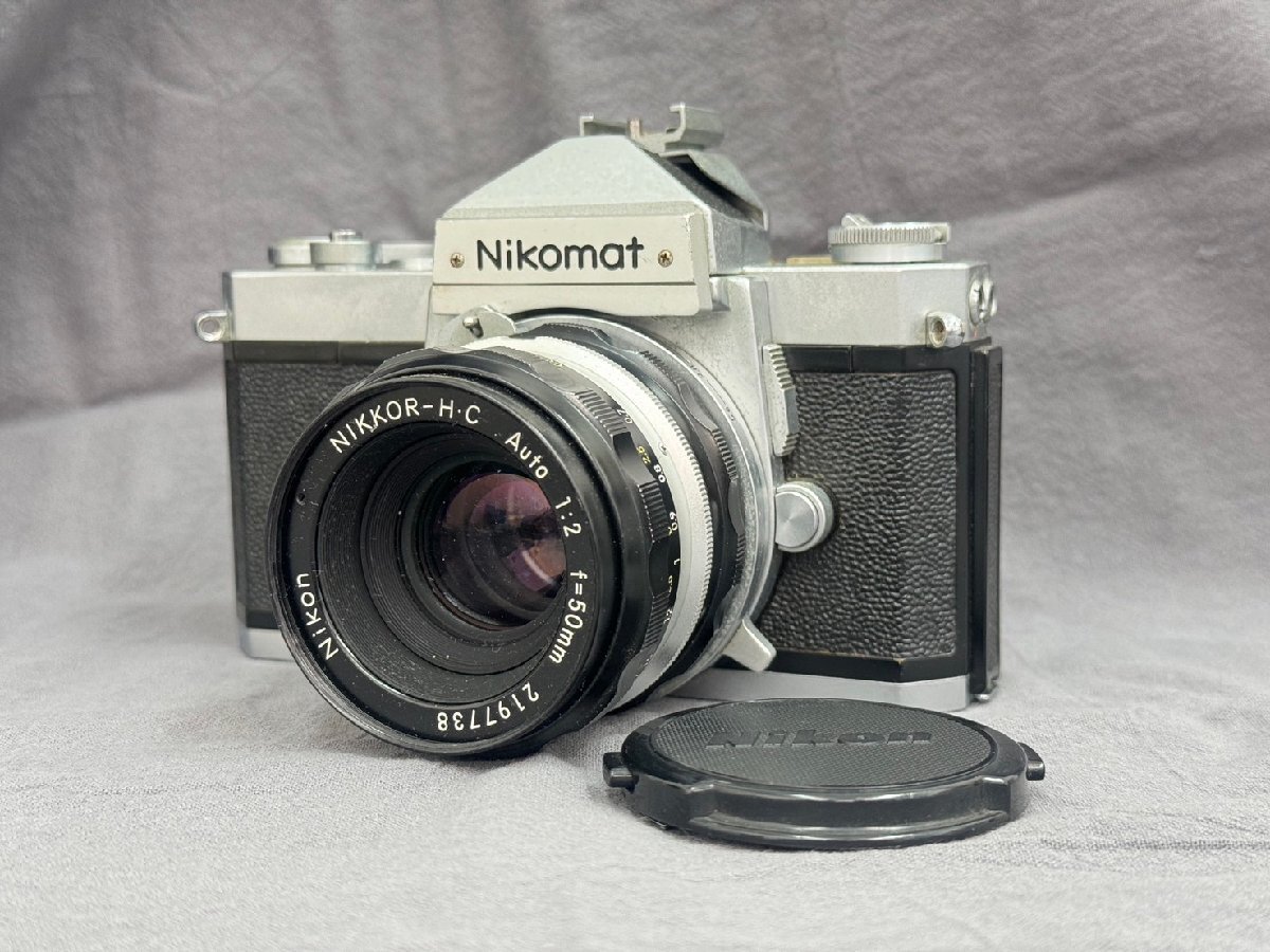 Nikomat FT ニコン 一眼レフ フィルム カメラ レンズ Nikkor-H・C 50mm f2 Nikon レトロ_画像1