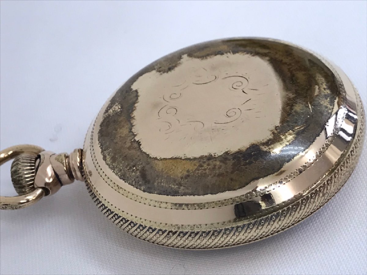 ELGIN エルジン 懐中時計 機械式 スモセコ 時計 約7.5×5.5cm ELGIN エルジン 懐中時計 機械式 スモセコ 時計 約7.5×5.5cm