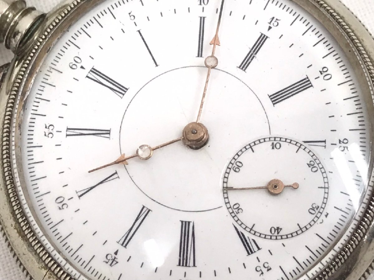 精工舎 懐中時計 機械式 スモセコ ツバメ印 アナログ 時計 アンティーク 1900年代初期頃 明治 ヴィンテージ コレクション レトロ_画像6