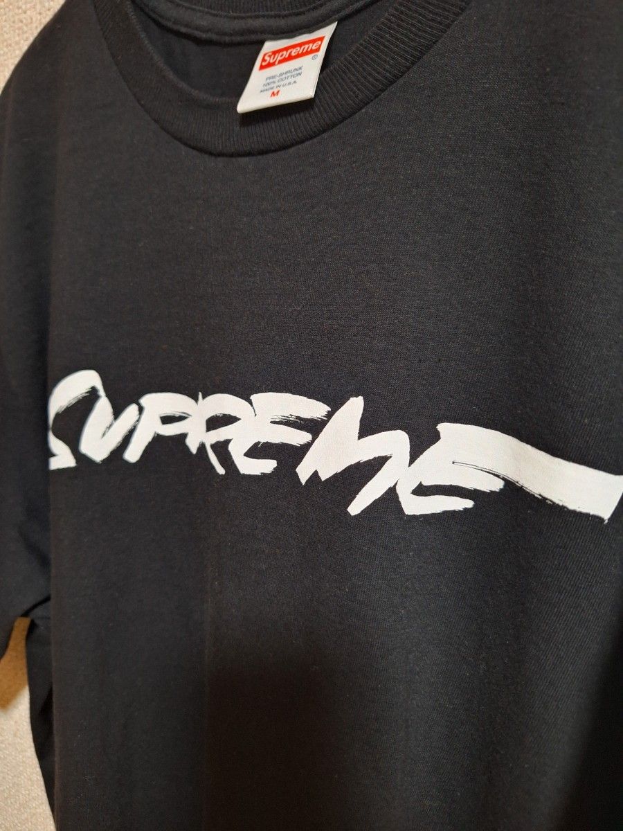 Supreme 20aw Futura Logo Tee Mサイズ シュプリーム フューチュラロゴ半袖Tシャツ ブラック 黒