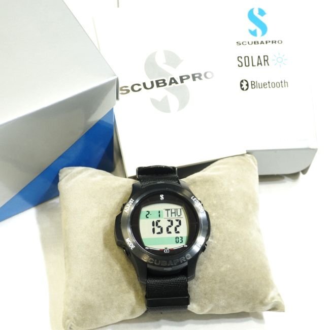 [ быстрое решение с гарантией ] Scubapro Z1 солнечный подводный компьютер -Bluetooth установка черный 