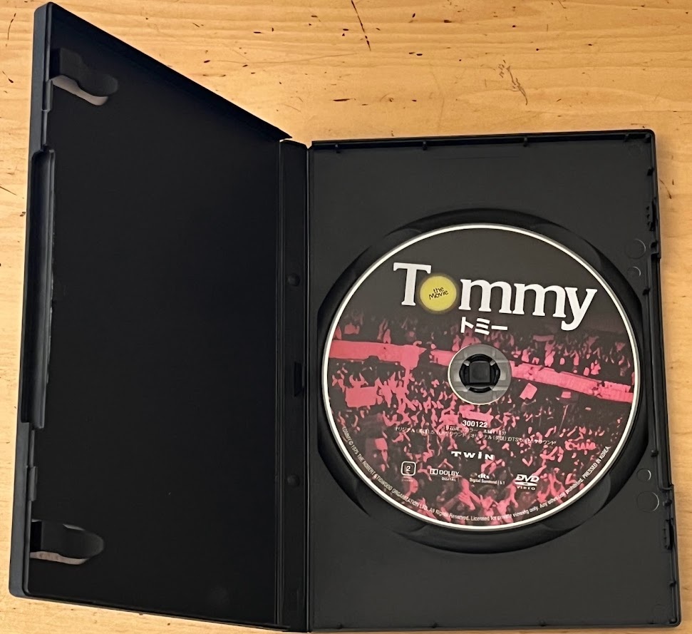 Tommy トミー DVD 映画 中古 ケン・ラッセル監督 ロジャー・ダルトリー エルトン・ジョン ティナ・ターナー ザ・フー ロックオペラの画像3