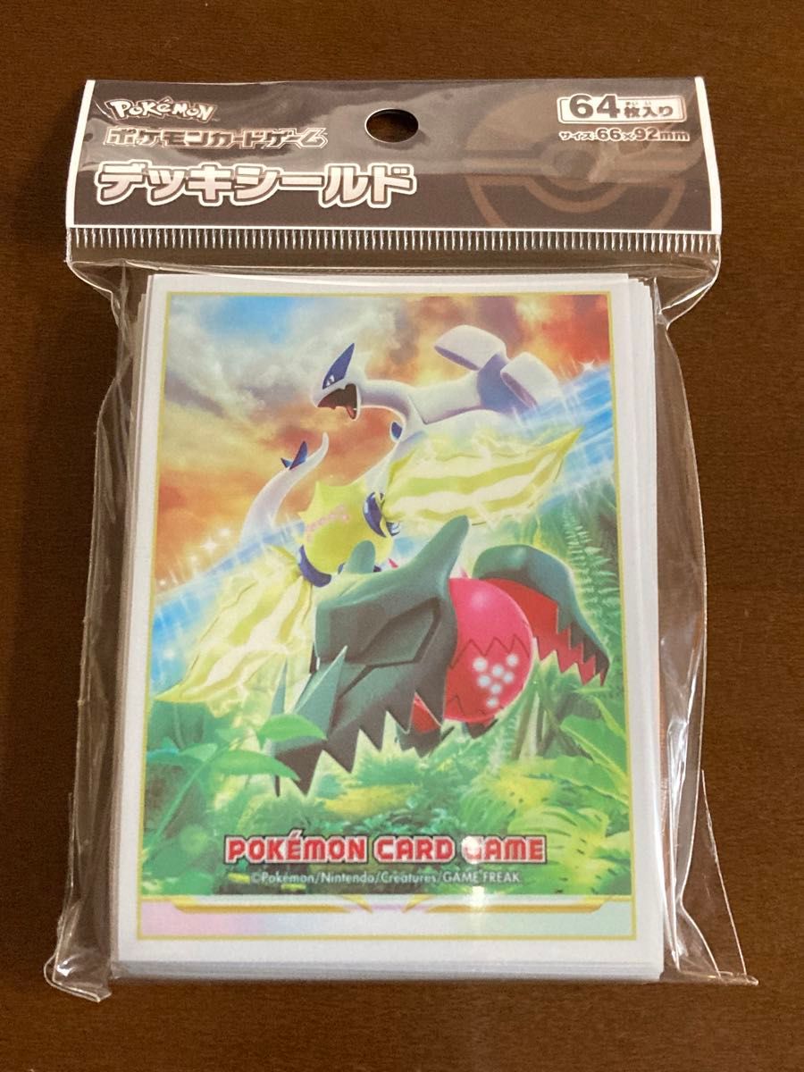 ポケモンカードゲーム デッキシールド   ルギア＆レジエレキ＆レジドラゴ　　新品未開封