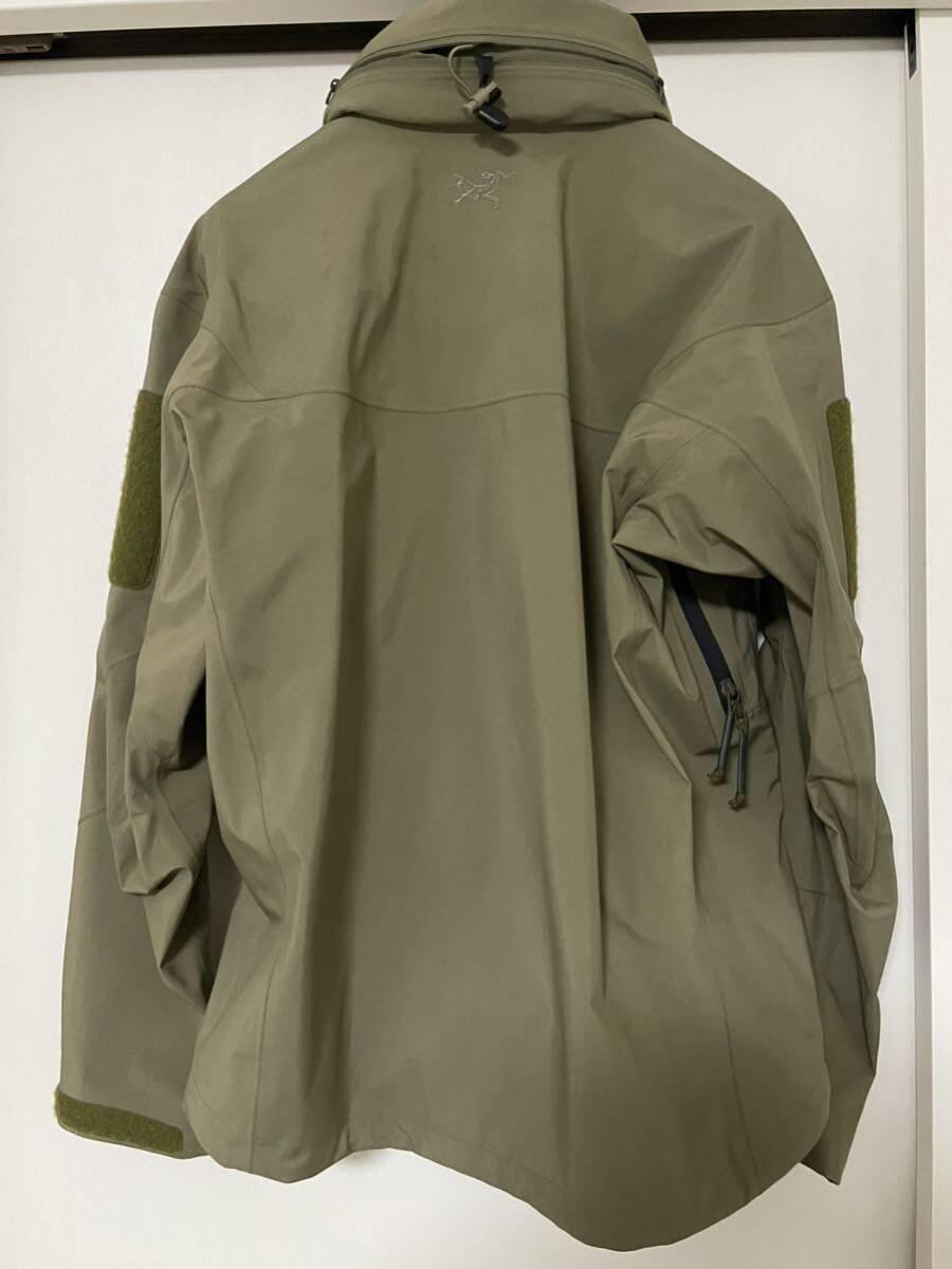 希少！ARC’TERYX LEAF アークテリクス リーフalpha jacket アルファCrocodile クロコダイル sizeS GEN1 GORE-TEX pro カナダ製の画像5