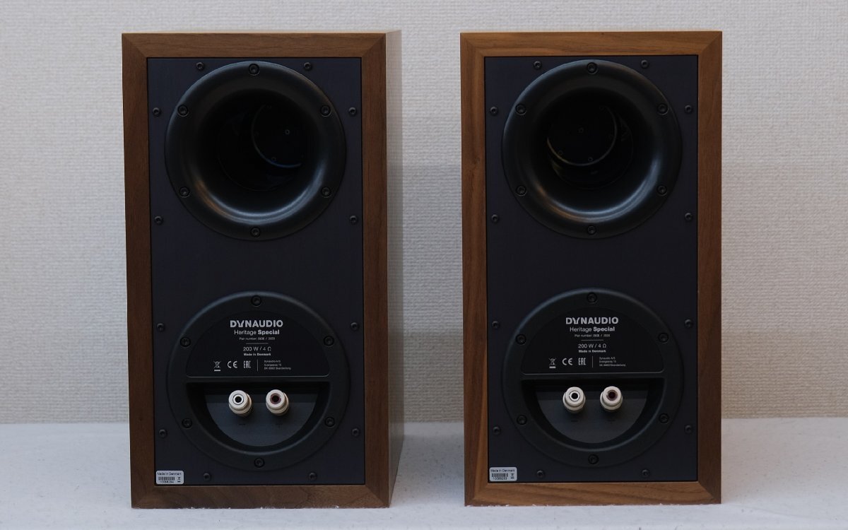 ◆『DYNAUDIO Heritage Special ディナウディオ』◆全世界限定2,500ペア 店頭展示品 展示期間3年8か月でも使用時間は限りなく短いです！の画像3