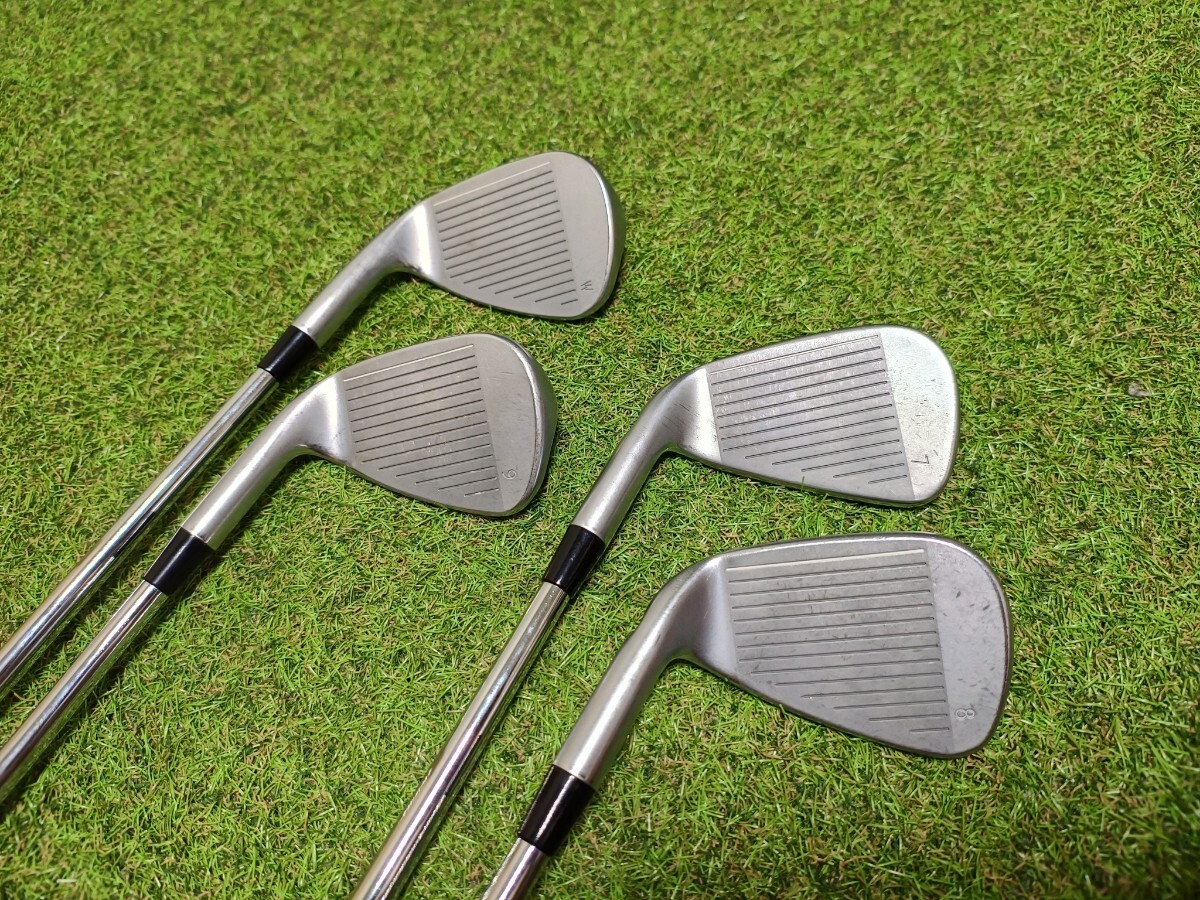 名器 PING i200 アイアンセット modus 120 S ピン モーダス N.S.PRO system3 赤ドット レッド 4本セットの画像3