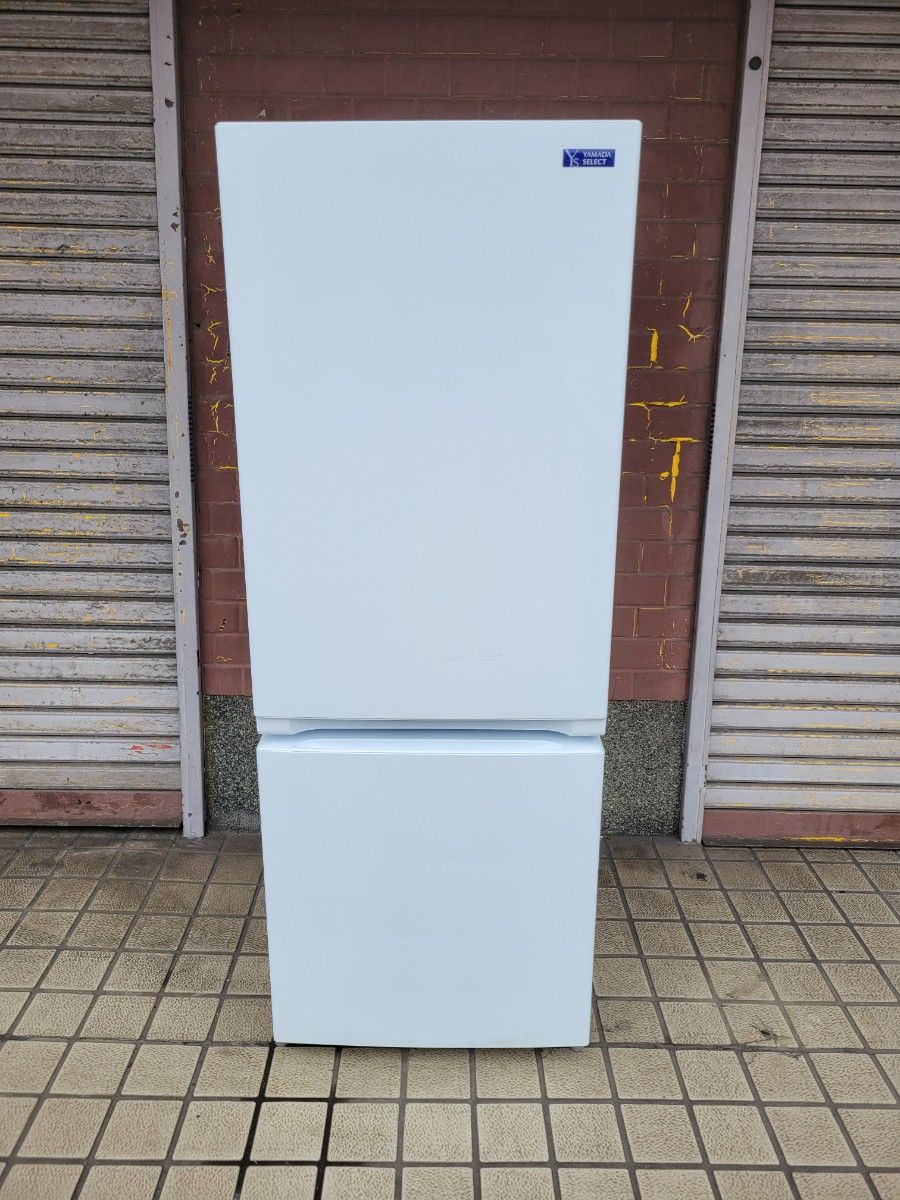 YAMADASELECT(ヤマダセレクト） YRZF15G1 2ドア冷蔵庫 (156L・右開き) ホワイト
