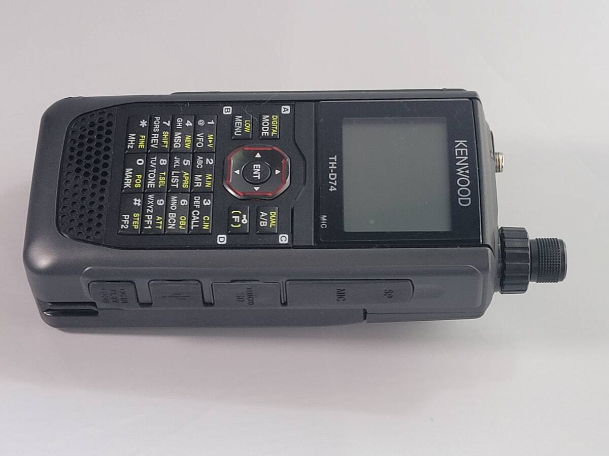 KENWOOD TH-D74 APRS/D-STAR 144/430MHz 5W トランシーバー 【中古品】_画像5