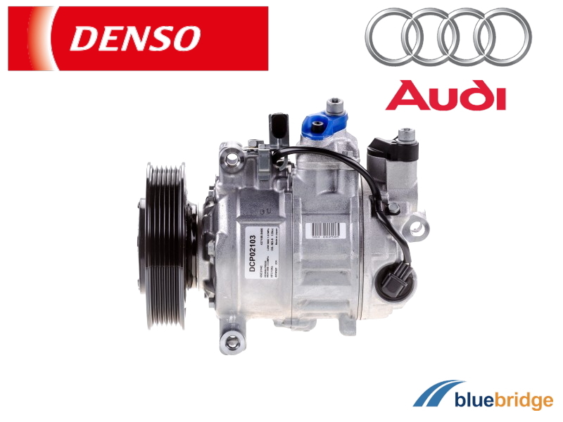 DENSO 新品 エアコンコンプレッサー アウディ A6 A6アバント A7 Audi 4G 4G0260805A_画像1