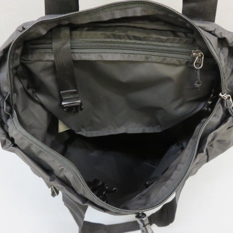 H351★パタゴニア Ultralight Black Hole Tote Pack ウルトラライト ブラック ホール トート パック 48809 　軽量 黒 4/17★A_画像5