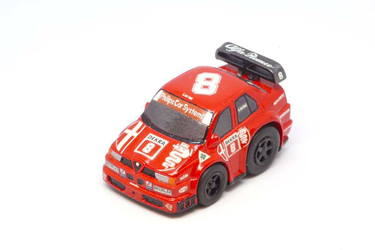 自作ミニカー Alfa Romeo 155 V6Ti DTM アルファロメオ 155 V6 Ti DTM レジンボディー完成品_画像6