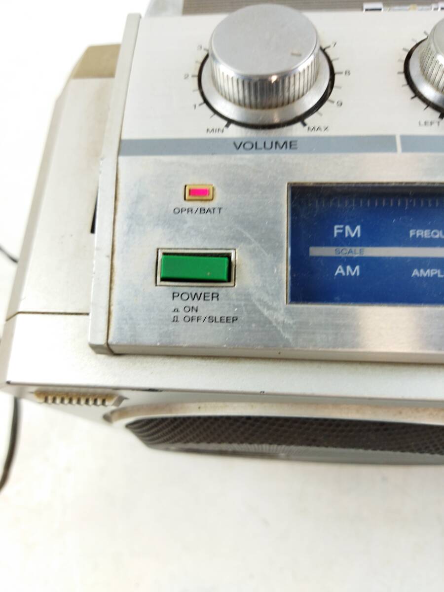 【L790】SONY  ソニー ラジカセ  CFS-66  ラジオ/カセットテープ 昭和レトロ 現状品の画像5