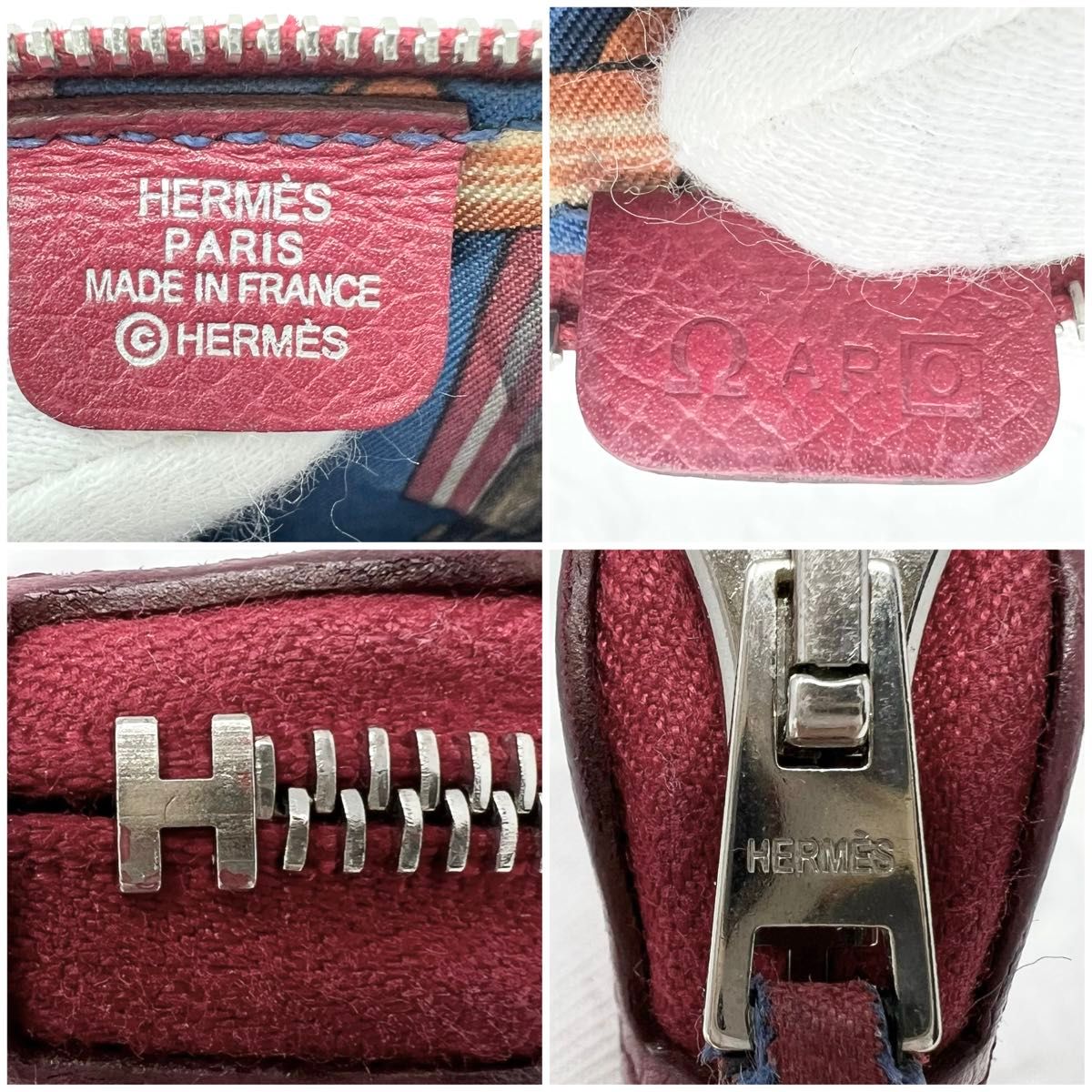 HERMES　エルメス　アザップミニ　シルクインコンパクト　コインケース 小銭入