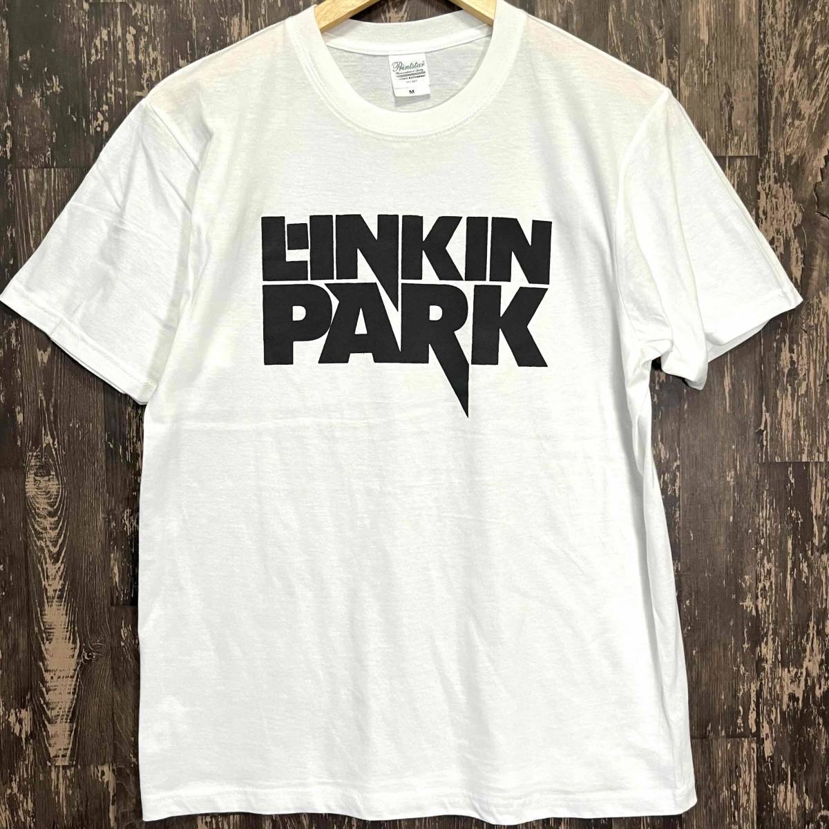 LINKIN PARK・リンキンパーク・ロックTシャツ・白・M_画像1