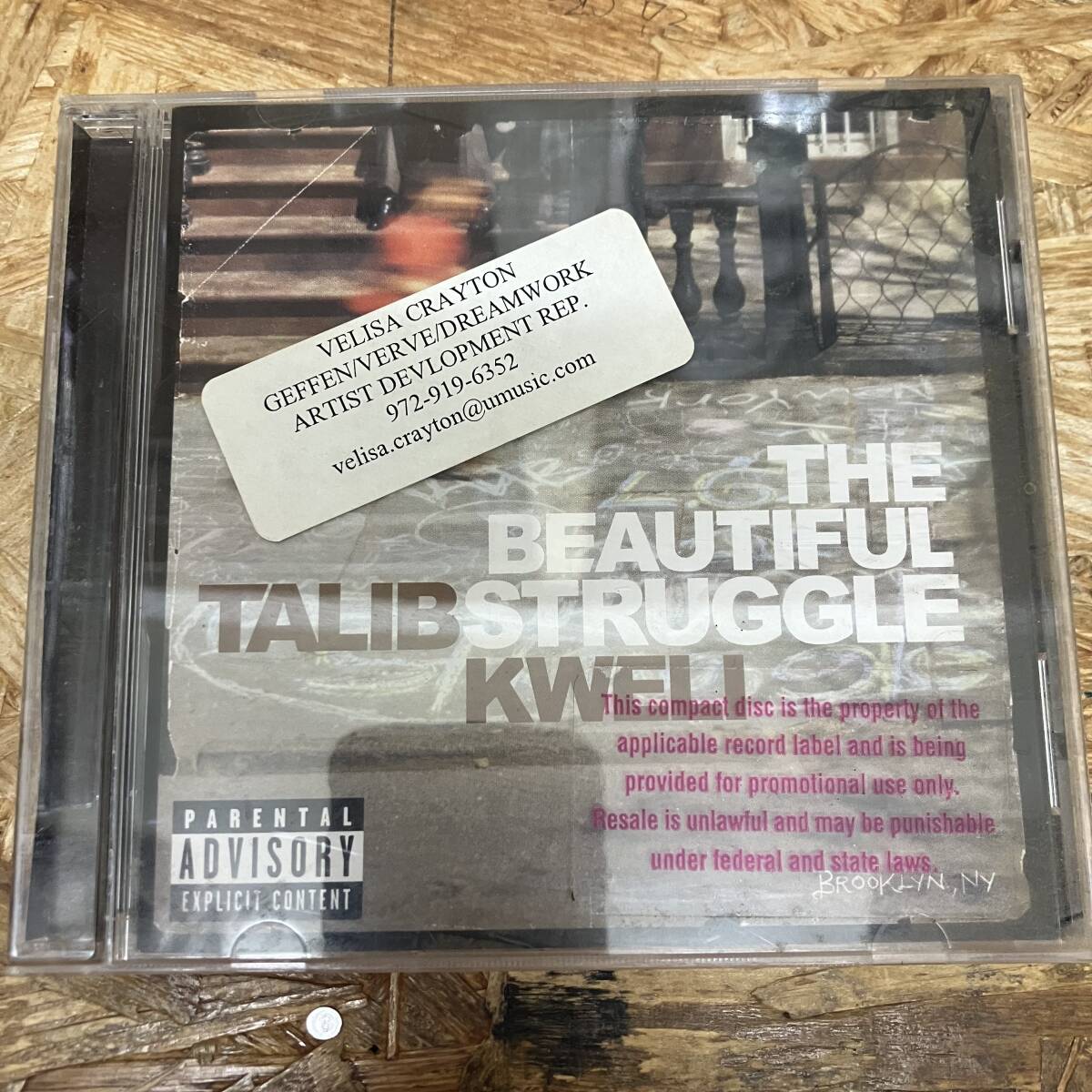 シ● HIPHOP,R&B TALIB KWELI - THE BEAUTIFUL STRUGGLE アルバム CD 中古品_画像1