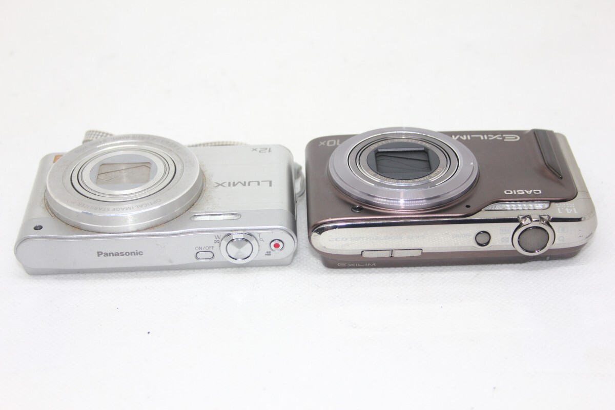 【カメラ2台まとめ売り】Panasonic DMC-SZ8・CASIO EX-H15 #0093-959の画像4