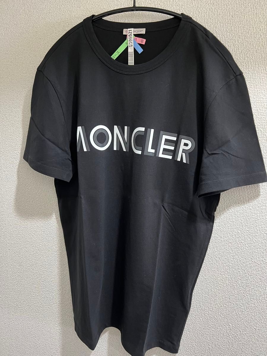MONCLER モンクレール ■ ロゴ Tシャツ 黒 M