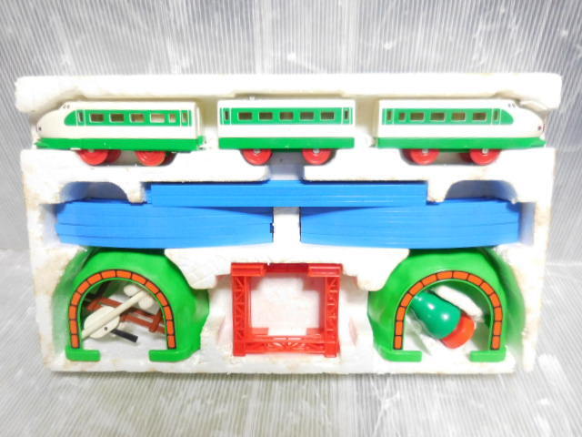 TOMY トミー プラレール 東北上越新幹線セット 東北 上越 新幹線 日本製 昭和 レトロ 玩具の画像5