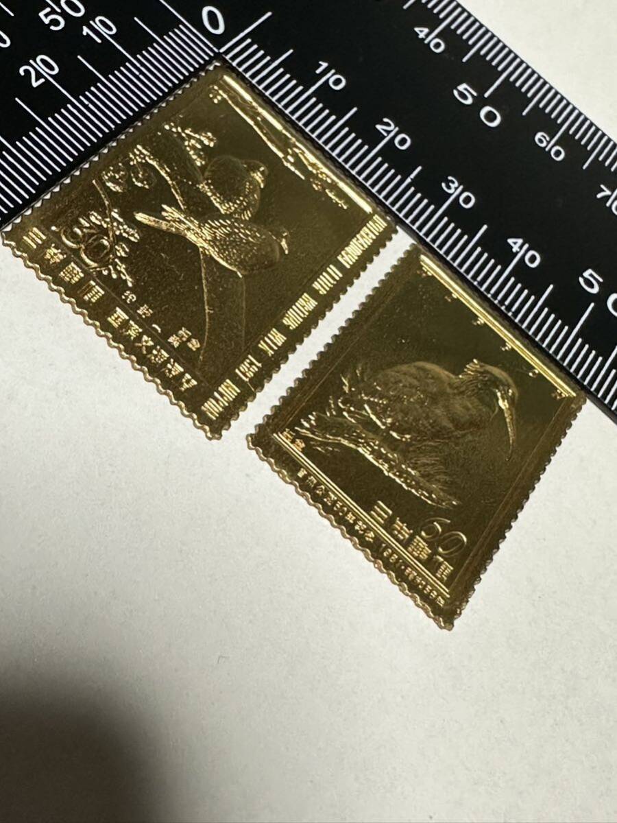 希少 純度保証 松本徽章工業 純金 金属工芸品 まとめて2枚 5.88g の画像1