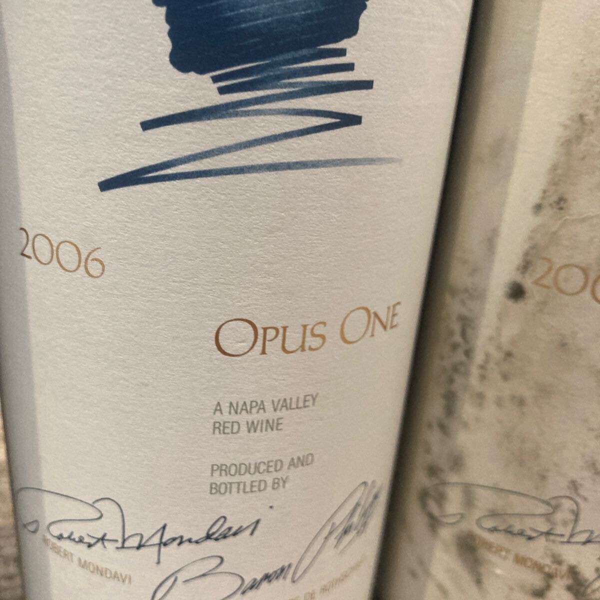 1円からオーパスワン OPUS ONE 赤 ワイン 2000年2006年2007年おまとめ！の画像4