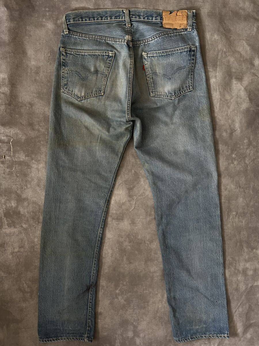 60s LEVIS 501 BIGE（ビッグE）Sタイプ初期（ボタン裏刻印2）玄人向きヴィンテージ ビンテージオリジナル赤耳66前期後期ダブルネームxx_画像3