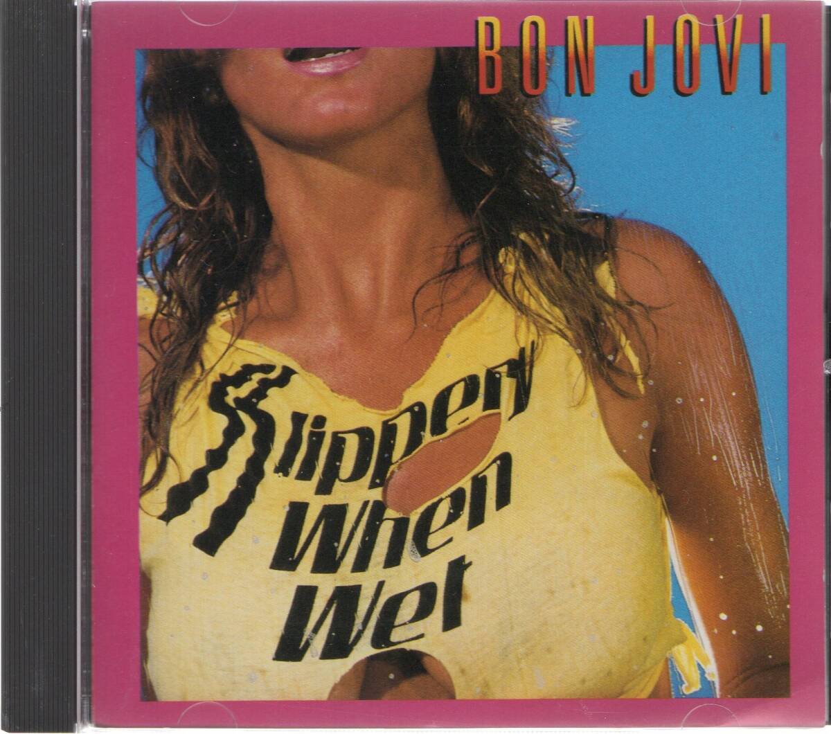 【CD】BON JOVI - SLIPPERY WHEN WET (ボン・ジョヴィ - ワイルド・イン・ザ・ストリーツ)_画像1