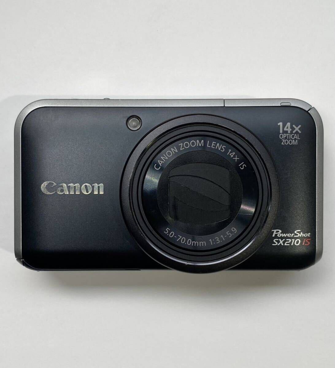 SOY725★60《ジャンク》★Canon キャノン★PowerShot SX210 IS★コンパクトデジタルカメラ★通電・動作未確認_画像2