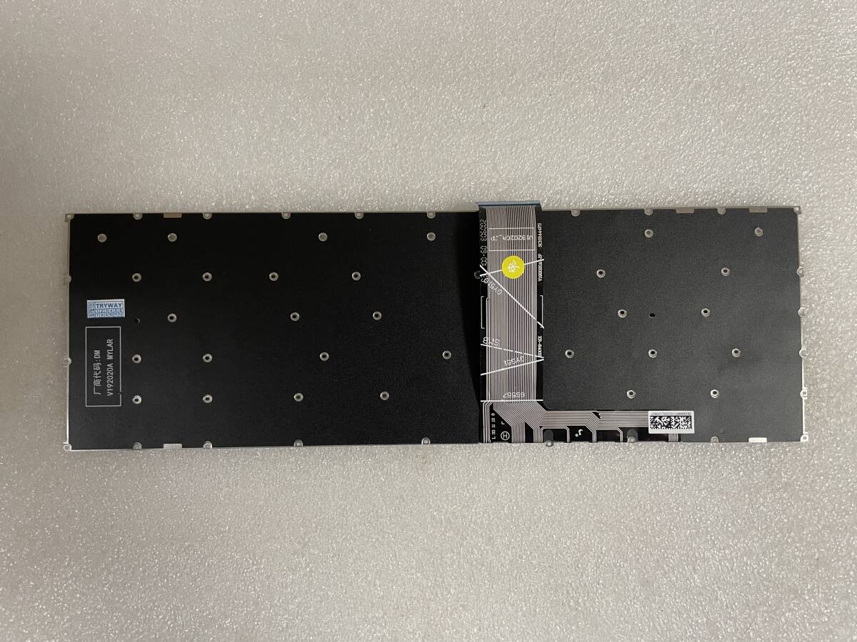 Lenovo ideaPad 3 15IAU7(82T7)、3-15ALC6(82KU)、3-15ITL6(82H8) 日本語キーボード バックライトなし 灰_画像2