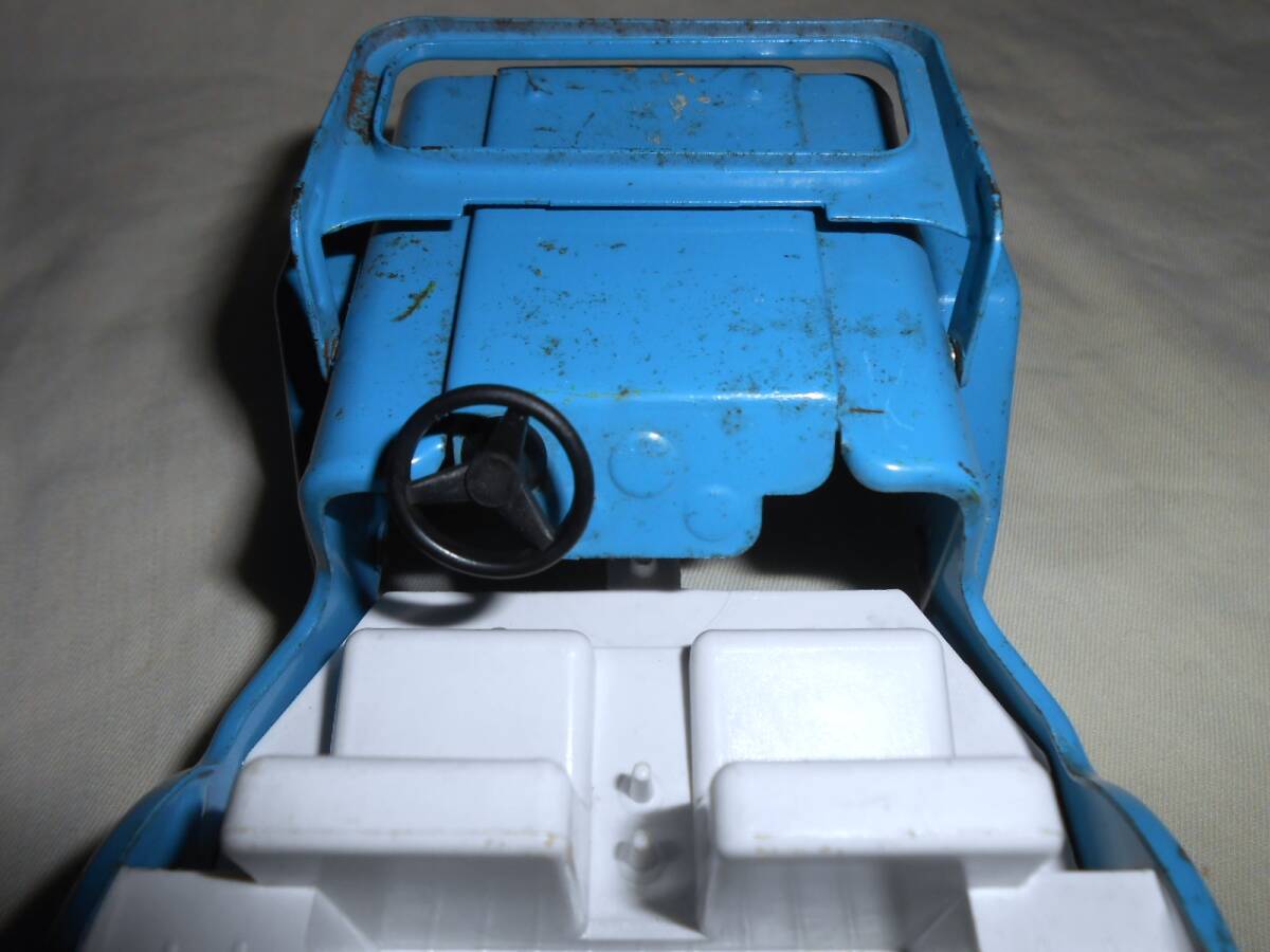 Tonka トンカ JEEP ジープ 車長約15.5cm ブリキ 玩具 車おもちゃ ミニカー 昭和レトロ_画像8