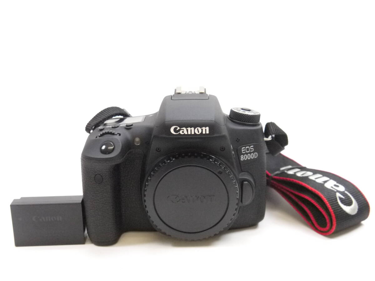 【外観美品】◎Canon キヤノン EOS 8000D ボディ 訳ありの画像1