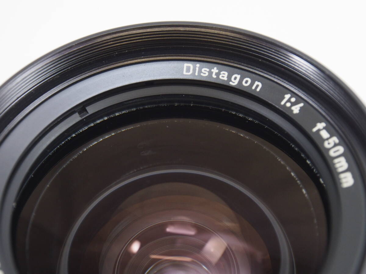 ◎HASSELBLAD ハッセルブラッド Carl Zeiss Distagon 50mm F4 T* Vマウント（フード・フィルター付）訳ありの画像7