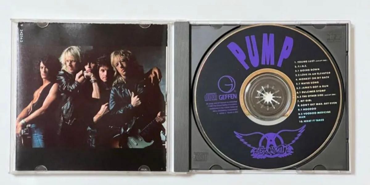 AEROSMITH エアロスミス　PUMP パンプ  輸入盤CD