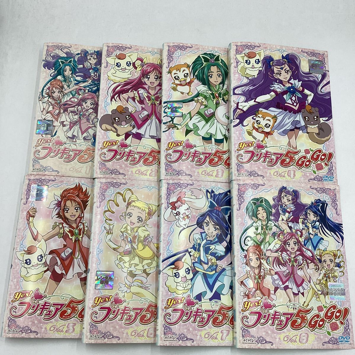 Yes! プリキュア5 GoGo! 全16巻セット ★DVD★中古品★レンタル落ちの画像1