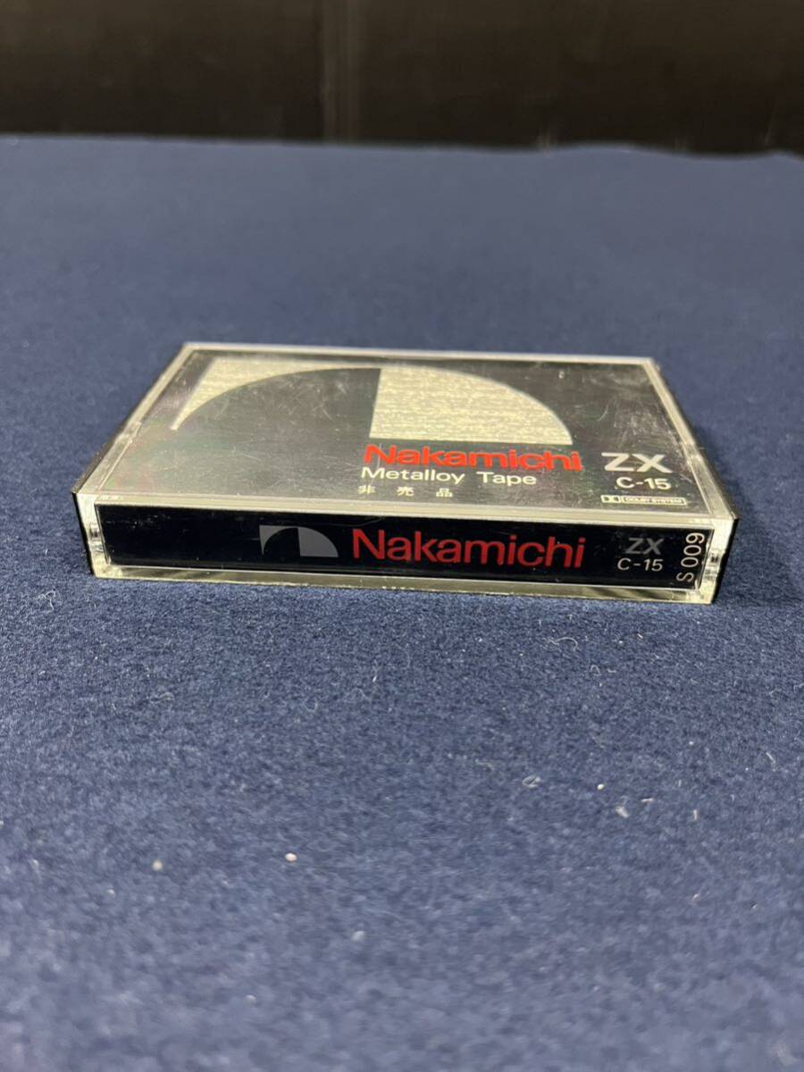 Nakamichi Metalloy tape ZX C-15 S009 非売品 ナカミチ カセットテープ メタロイテープ メタルテープ 中古品の画像2