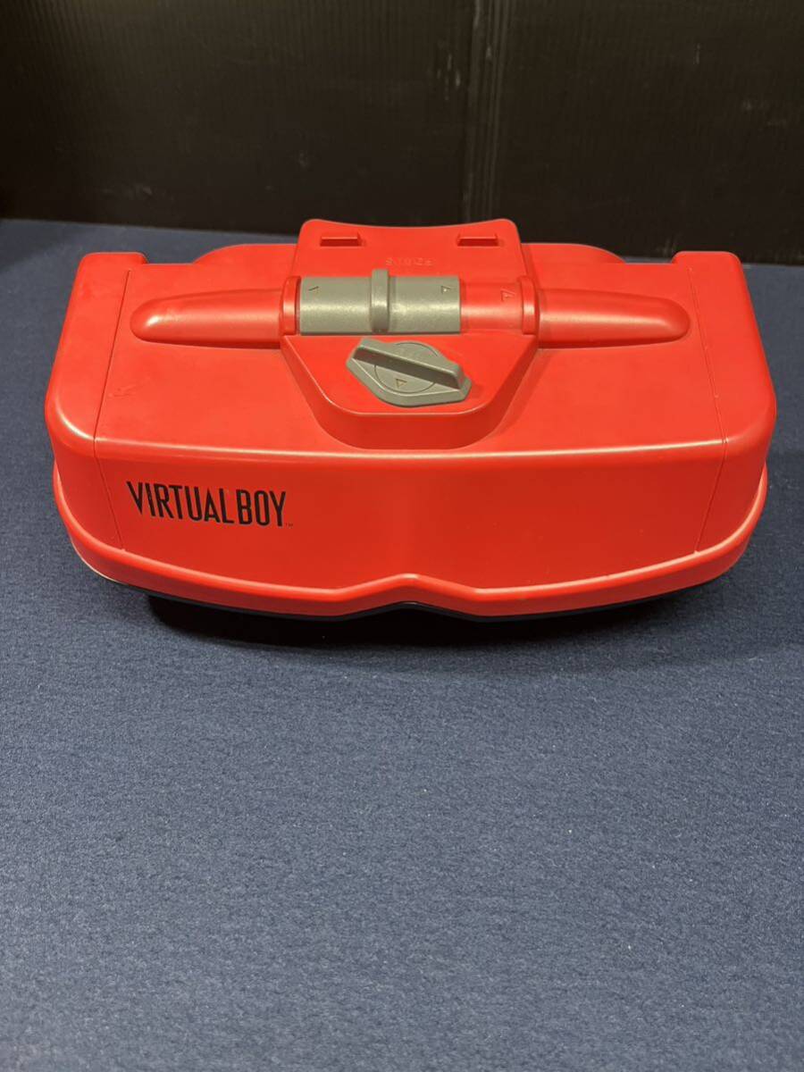 Nintendo VIRTUAL BOY ニンテンドー バーチャルボーイ 3D DISPLAY GAME SYSTEM 本体 説明書 箱 ジャンク 欠品ありの画像2