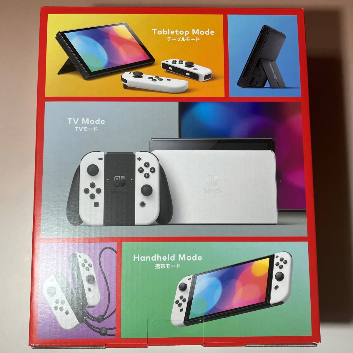 新品未開封品//有機ELモデル ホワイト Nintendo Switch ニンテンドー スイッチ Joy-Con(L)(R) ホワイト//送料込の画像4