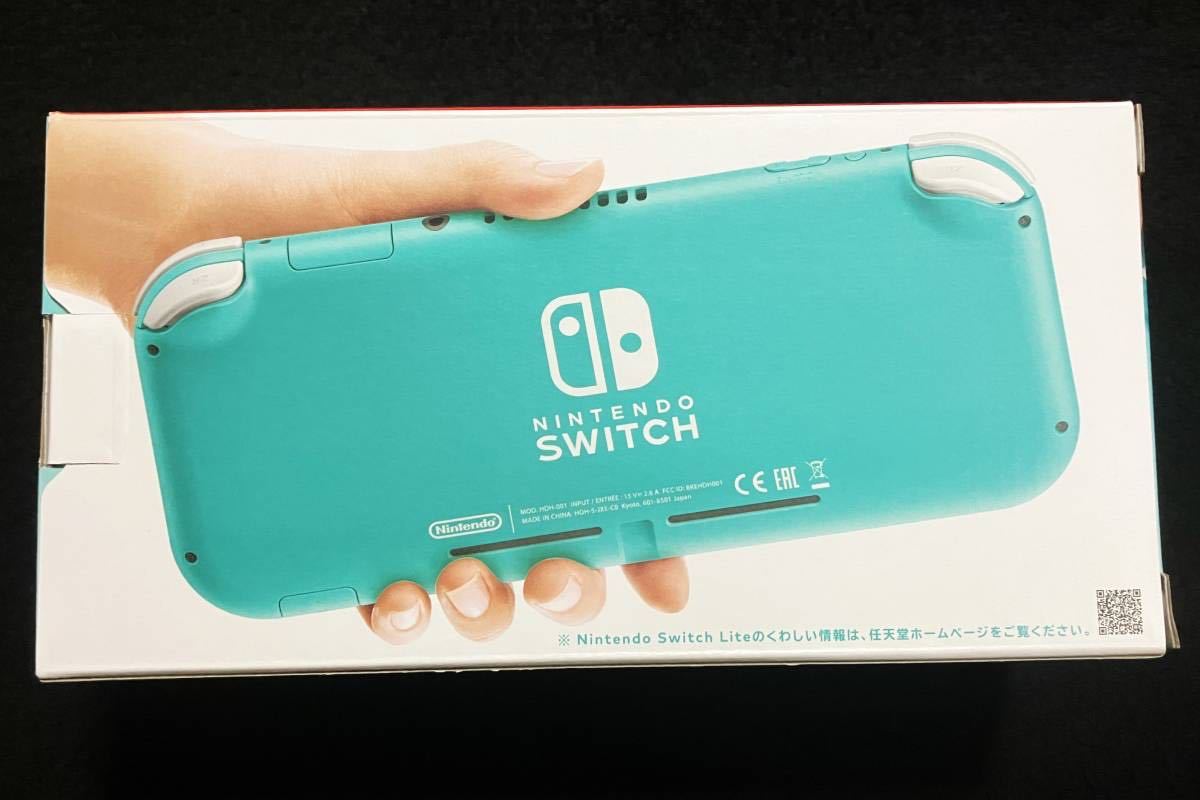 新品未開封品//任天堂 Nintendo Switch Lite ニンテンドースイッチライト ターコイズ 本体★送料込_画像2