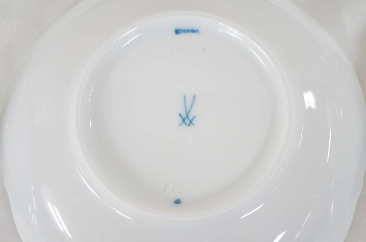 ④ Meissen マイセン ブルーオーキッド カップ＆ソーサー 6客 セット 食器 1103291011の画像4