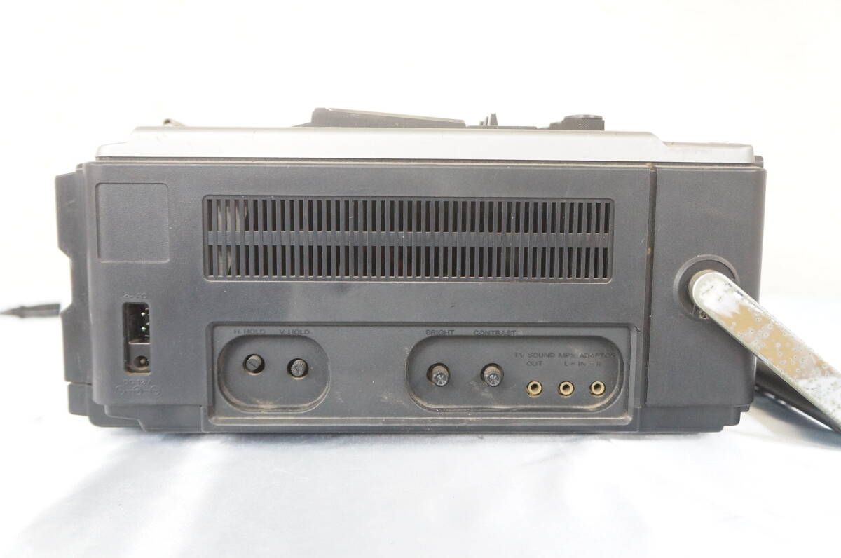 HITACHI 日立 Mark5 K-62 白黒テレビ ラジカセ ステレオ ラジオ カセットレコーダー 昭和レトロ 5904091421の画像5