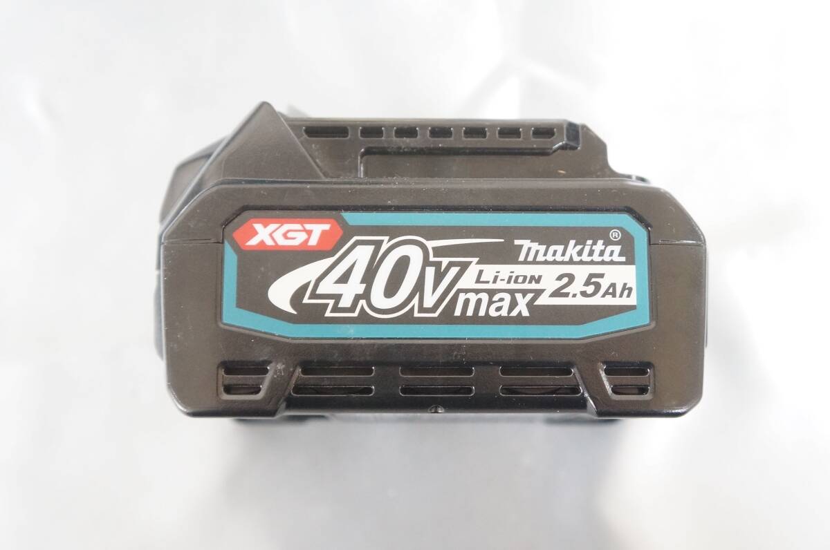 makita マキタ PV001G 180mm 充電式 ポリッシャー BL4025 40V max バッテリー DG40RA 急速充電器付き 2204101441の画像5